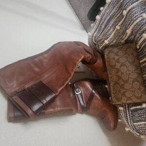 Brown Leather Women's Boots